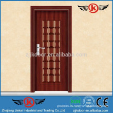 JK-SW9021 puertas de acero residenciales / puerta de acero exterior / puertas francesas de acero